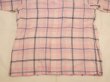 画像6: 50s Voyager SPORTSTER by Enro PINK×GRAY PLAID OPEN COLLAR S/S SHIRT (6)