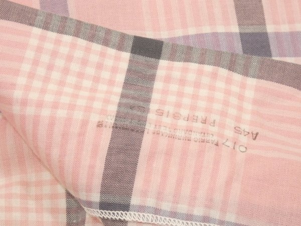 画像8: 50s Voyager SPORTSTER by Enro PINK×GRAY PLAID OPEN COLLAR S/S SHIRT (8)