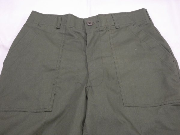 画像4: DEAD STOCK ? 80s US ARMY  OG 507 UTILITY TROUSERS BAKER PANTS  (4)