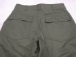 画像10: DEAD STOCK ? 80s US ARMY  OG 507 UTILITY TROUSERS BAKER PANTS  (10)