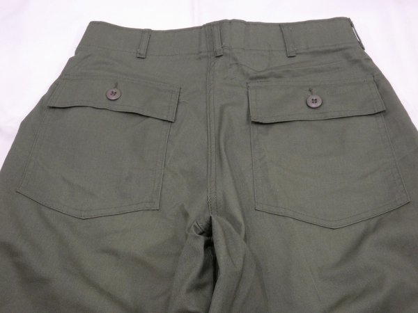 画像10: DEAD STOCK ? 80s US ARMY  OG 507 UTILITY TROUSERS BAKER PANTS  (10)