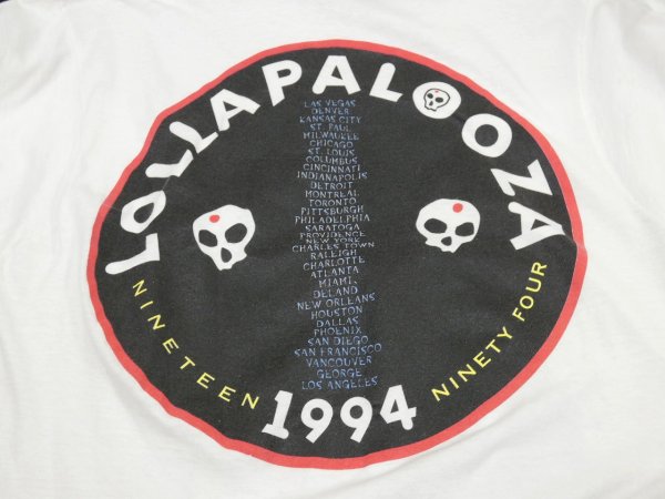 画像9: 90s SCREEN STARS LOLLAPALOOZA BAND T-SHIRT (9)