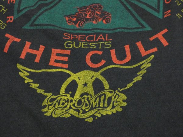 画像10: 80s AREOSMITH PUMP EUROPEAN TOUR with THE CULT BAND T-SHIRT (10)