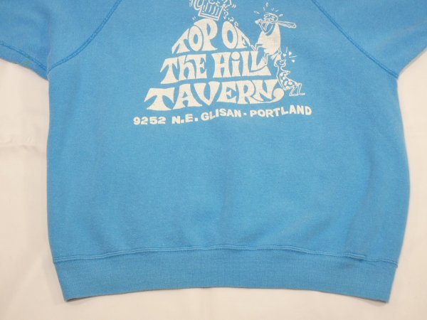 画像7: 60s UNKNOWN TOP OF THE HILL TAVERN S/S SWEAT (7)
