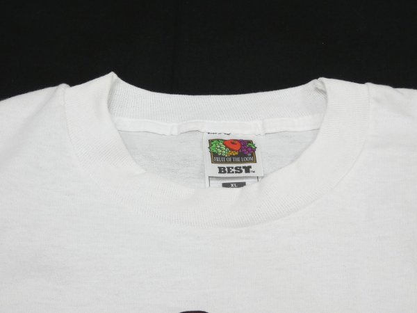 画像4: 90s FRUIT OF THE LOOM PeaceHealth CARDIAC PRINT T-SHIRT DEAD STOCK (4)