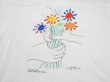 画像5: 80s 90s XL PABLO PICASSO The Bouquet of Peace ART T-SHIRT (5)