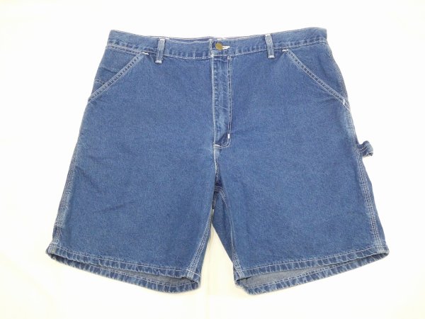 画像3: 80s 90s Carhartt DENIM PAINTER SHORTS MADE IN USA (3)