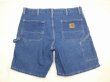 画像6: 80s 90s Carhartt DENIM PAINTER SHORTS MADE IN USA (6)
