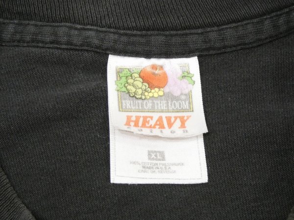 画像3: 90s FRUIT OF THE LOOM  Faith MOTION TEXT BOSS SIDE PRINT T-SHIRT MADE IN USA (3)