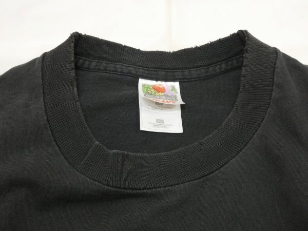 画像4: 90s FRUIT OF THE LOOM  Faith MOTION TEXT BOSS SIDE PRINT T-SHIRT MADE IN USA (4)