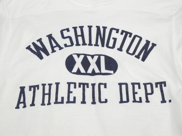 画像5: 80s 90s RUSSELL ATHLETIC FOOTBALL T-SHIRT MADE IN USA (5)