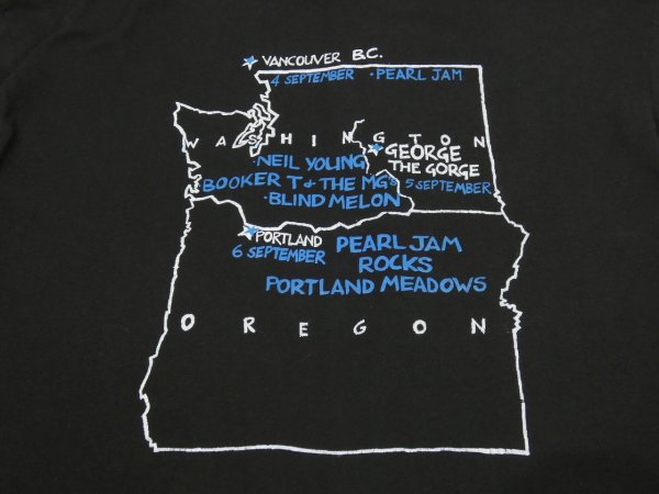 画像7: 90s PEARL JAM TOUR BAND T-SHIRT (7)