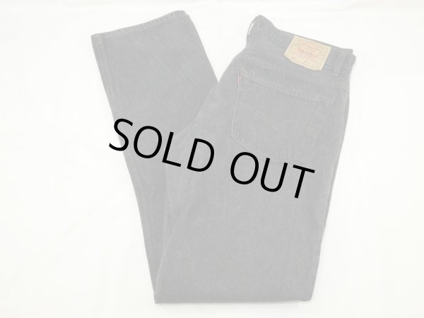 画像3: 90s Levi's 501- 0658 YARN DYED BLACK DENIM PANTS W38L34 MADE IN USA (3)