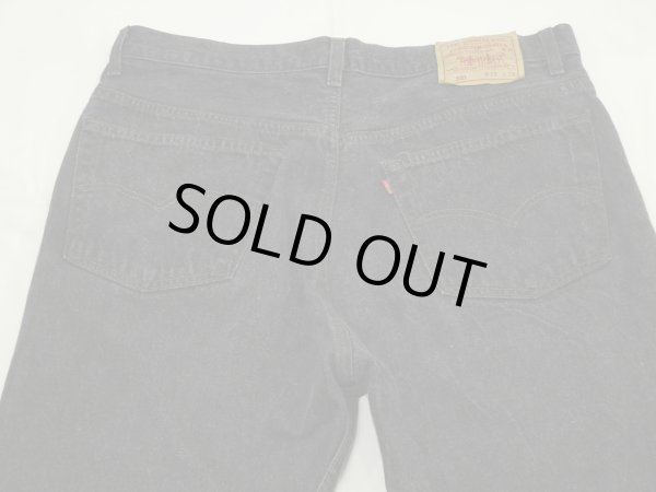 画像9: 90s Levi's 501- 0658 YARN DYED BLACK DENIM PANTS W38L34 MADE IN USA (9)