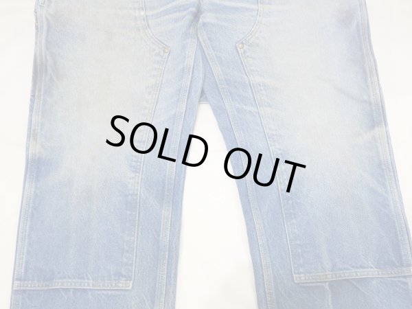 画像9: 10s Carhartt DOUBLE KNEE DENIM PAINTER WORK PANTS (9)