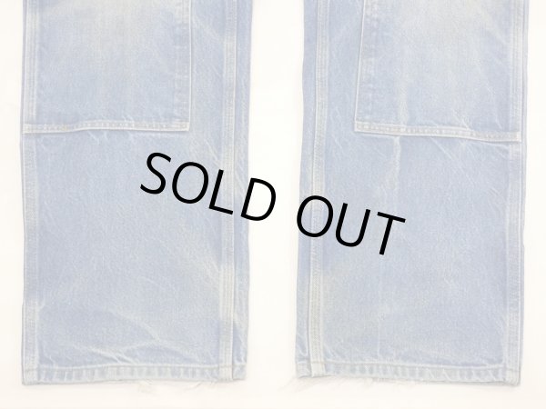 画像10: 10s Carhartt DOUBLE KNEE DENIM PAINTER WORK PANTS (10)