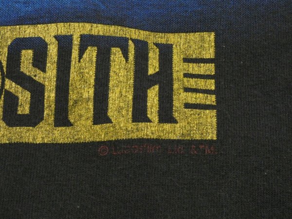画像7: 90s Lee SPORT STAR WARS EPISODE 1 JEDI VS SITH PRINT T-SHIRT MADE IN USA (7)