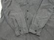 画像8: 50s POWR HOUSE SALT&PAPER BLACK CHAMBRAY SHIRT with ELBOW PATCH (8)