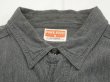 画像4: 50s POWR HOUSE SALT&PAPER BLACK CHAMBRAY SHIRT with ELBOW PATCH (4)