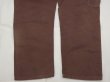 画像14: 60s Carter's Watch the Wear DARK BROWN DUCK PAINTER WORK PANTS (14)