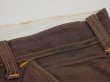 画像6: 60s Carter's Watch the Wear DARK BROWN DUCK PAINTER WORK PANTS (6)