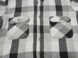 画像5: 90s DAKOTA MONOTONE PLAID HEAVY FLANNEL SHIRT (5)