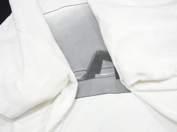 画像7: 90s Hanes STEVE STEIGMAN Blown Away Man ART PHOTO T-SHIRT (7)