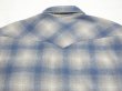 画像11: 70s Pendleton OMBRE SHADOW CHECK WOOL WESTERN SHIRT MADE IN USA (11)