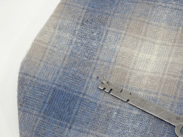 画像9: 70s Pendleton OMBRE SHADOW CHECK WOOL WESTERN SHIRT MADE IN USA (9)