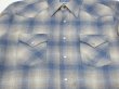 画像5: 70s Pendleton OMBRE SHADOW CHECK WOOL WESTERN SHIRT MADE IN USA (5)