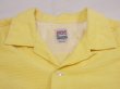 画像4: 50s 60s CAMPUS SIDEWAY RIBBED FABRIC CORDUROY OPEN COLLAR SHIRT (4)