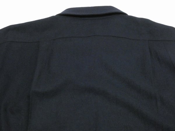 画像11: 70s Pendleton US NAVY WOOL BOARD SHIRT with SUBMARINE EMBROIDERY DEAD STOCK (11)