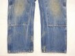 画像7: 10s Carhartt DOUBLE KNEE DENIM PAINTER WORK PANTS (7)
