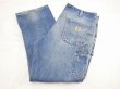 画像3: 10s Carhartt DOUBLE KNEE DENIM PAINTER WORK PANTS (3)