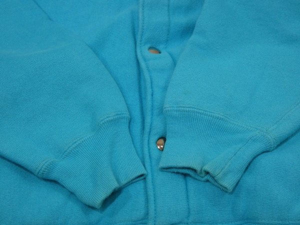 画像7: 90s Champion REVERSE WEAVE FULL SNAP SWEAT CARDIGAN MADE IN USA (7)