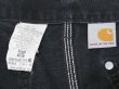 画像5: 10s Carhartt DOUBLE KNEE BLACK DUCK PAINTER WORK PANTS GOOD FADE (5)