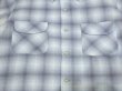 画像6: 50s Pendleton OMBRE SHADOW PLAID BOARD SHIRT (6)