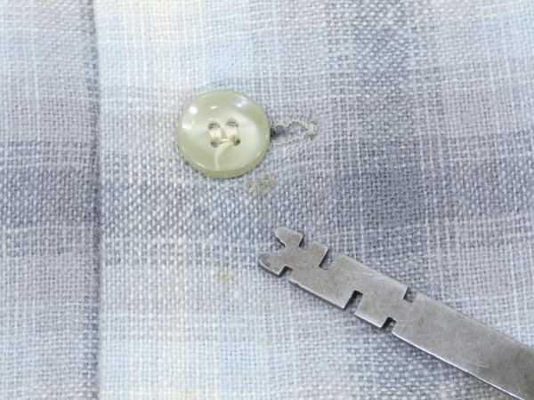 画像8: 50s Pendleton OMBRE SHADOW PLAID BOARD SHIRT (8)