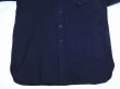 画像7: 40s US COAST GUARD USCG CPO BLUE FLANNEL SHIRT DEAD STOCK (7)