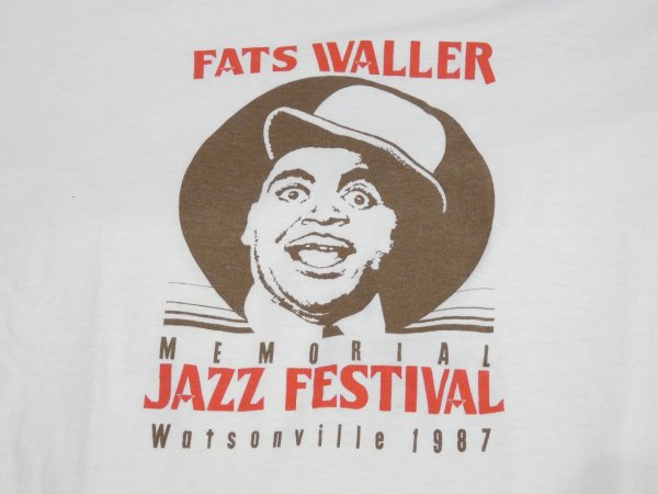 画像5: 80s ONEITA FATS WALLER MEMORIAL JAZZ FESTIVAL PRINT T-SHIRT (5)