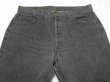 画像4: 90s Levi's 501- 0658 YARN DYED BLACK DENIM PANTS W36L30 MADE IN USA  (4)
