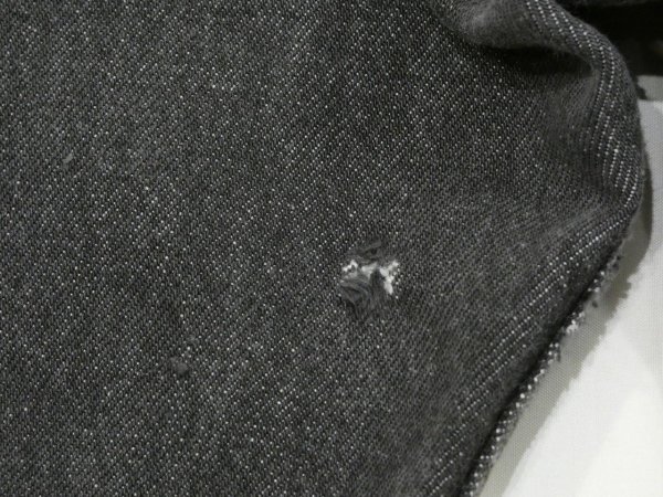 画像15: 90s Levi's 501- 0658 YARN DYED BLACK DENIM PANTS W36L30 MADE IN USA  (15)