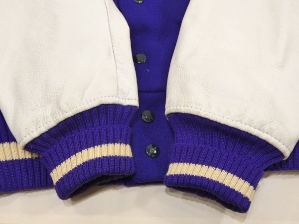 画像9: 60s H.L.WHITING STADIUM VARSITY JACKET (9)