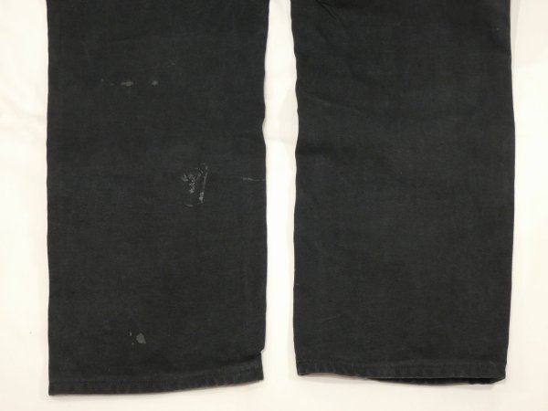 画像9: 20s Carhartt DOUBLE KNEE BLACK DUCK WORK PAINTER PANTS MADE IN USA (9)