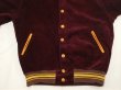 画像4: 40s 50s UNKNOWN CORDUROY BUTTON STADIUM JACKET (4)