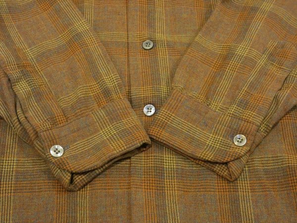 画像8: 60s Pendleton WARM COLORS PLAID BOARD SHIRT (8)