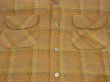 画像5: 60s Pendleton WARM COLORS PLAID BOARD SHIRT (5)