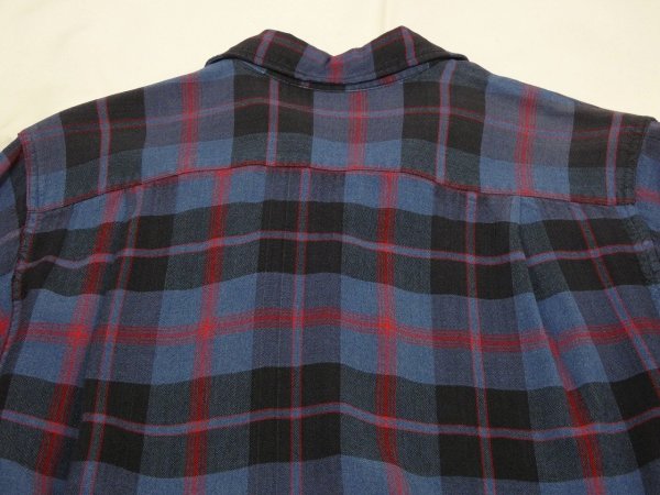 画像10: 60s KENTFIELD Soft Touch PLAID LOOP COLLAR SHIRT (10)