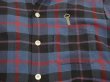 画像8: 60s KENTFIELD Soft Touch PLAID LOOP COLLAR SHIRT (8)