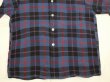 画像7: 60s KENTFIELD Soft Touch PLAID LOOP COLLAR SHIRT (7)